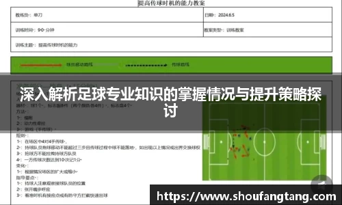 深入解析足球专业知识的掌握情况与提升策略探讨